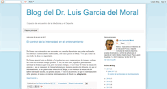 Desktop Screenshot of luisgarciadelmoral.com